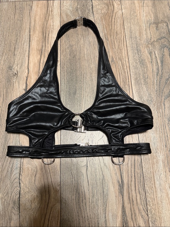 Killstar Other - Killstar Black Halter Crop Top